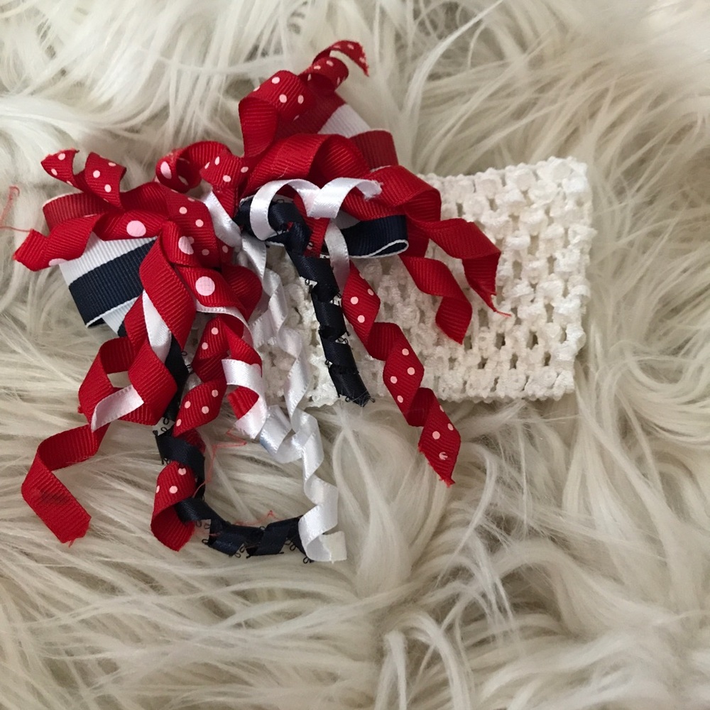 Red, white, and blue stretchy
